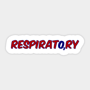 Respiratory Therapist Sticker